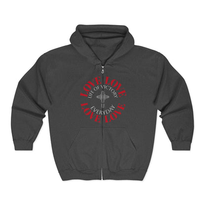 Copy of Unisex Heavy Blend™ Full Zip Hooded Inspirational Jacket