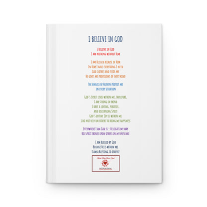 Inspirational L.O.V.E. Hardcover Journal — 'Life Of Victory Everyday' Christian Prayer & Gratitude Notebook