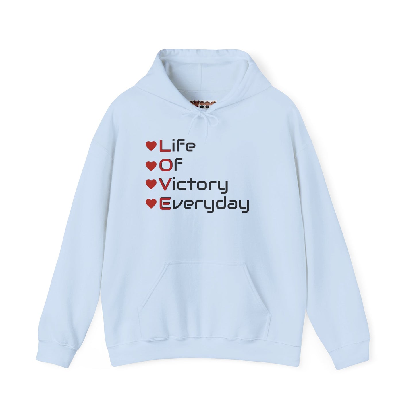 LOVE Unisex Heavy Blend™ Inspirational Hooded Sweatshirt