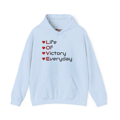 LOVE Unisex Heavy Blend™ Inspirational Hooded Sweatshirt