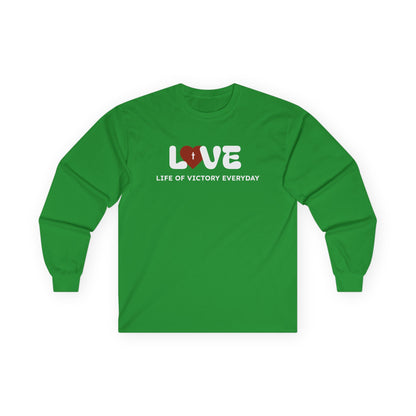 Inspirational Long Sleeve LOVE Tee