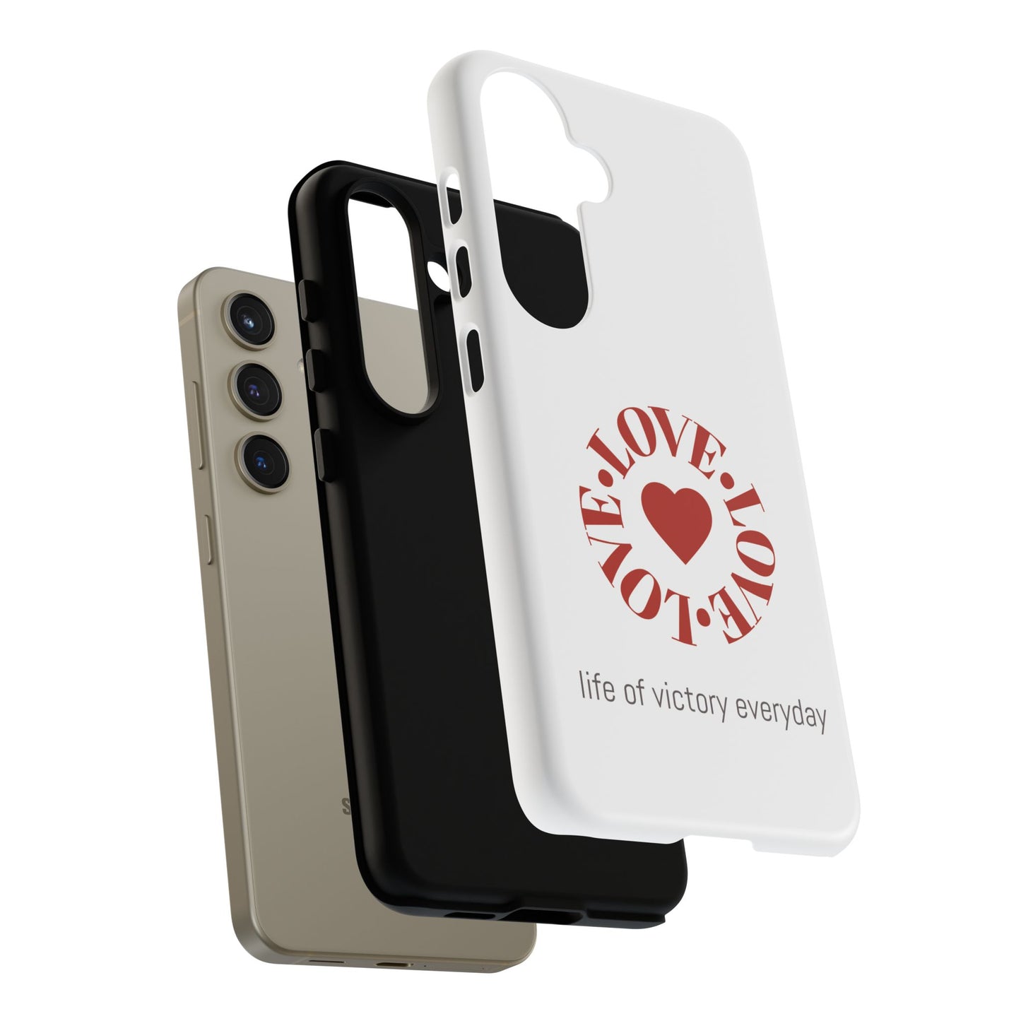 Inspirational LOVE Phone Tough Cases