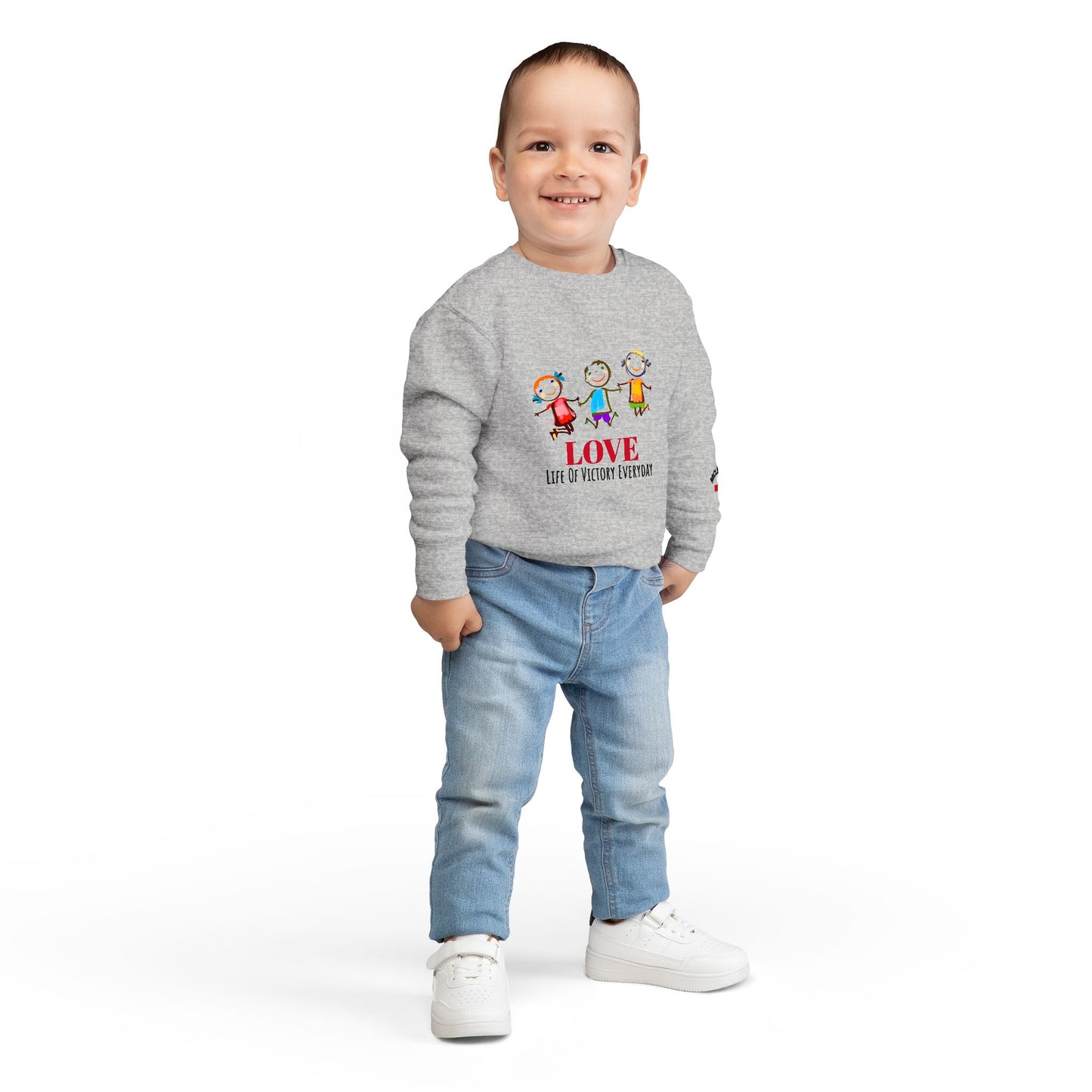 Toddler Sweatshirt | Cute Hand-Drawn Children Design
