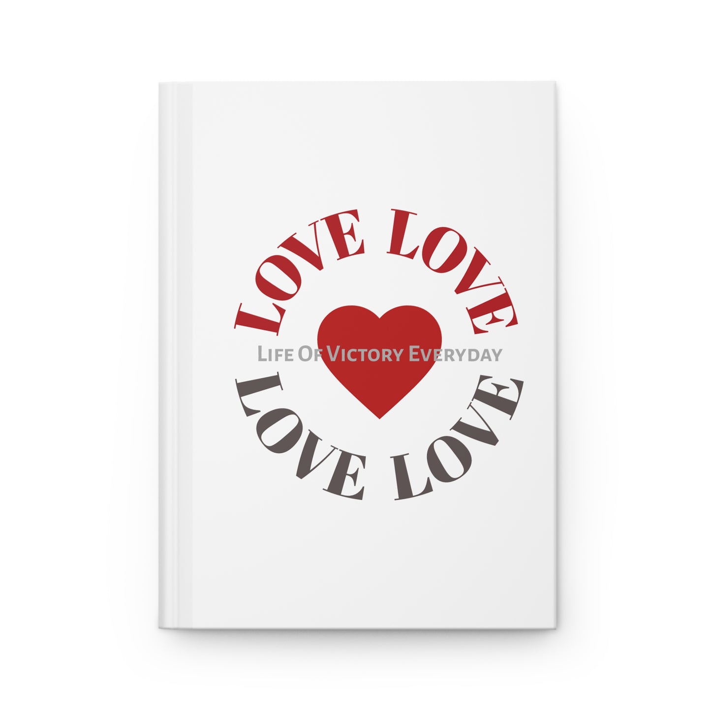 LOVE Inspirational Hardcover Journal, Motivation Notebook, Daily Planner