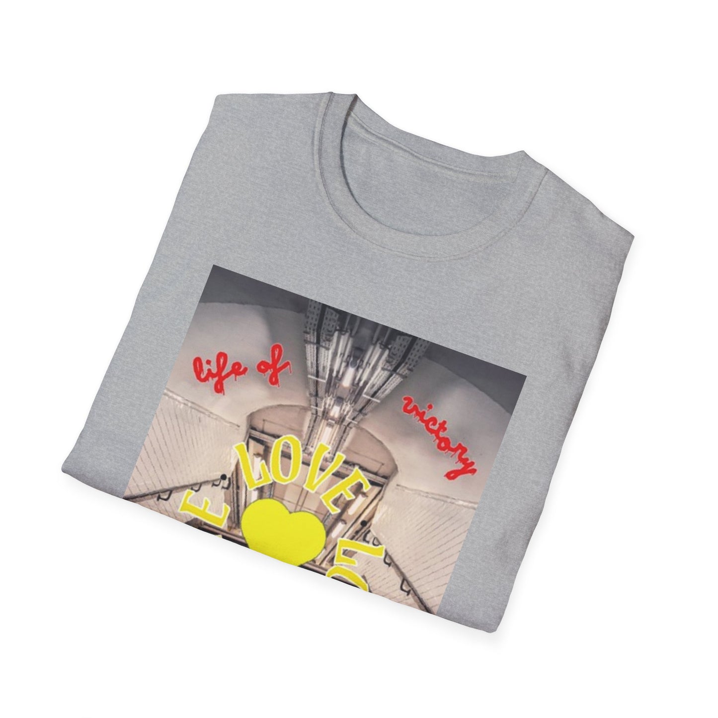 Vibrant Love Life Unisex T-Shirt, Cute Graphic Tee, Casual Wear, Gift for Friends, Everyday Fashion