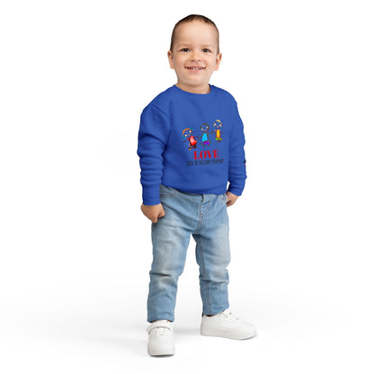 Toddler Sweatshirt | Cute Hand-Drawn Children Design
