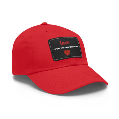 LOVE Brand Cap w/Leather Patch Cap