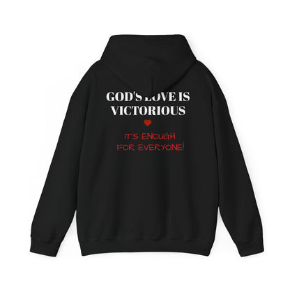 LOVE Brand Inspirational Hooded Sweatshirt - Unisex