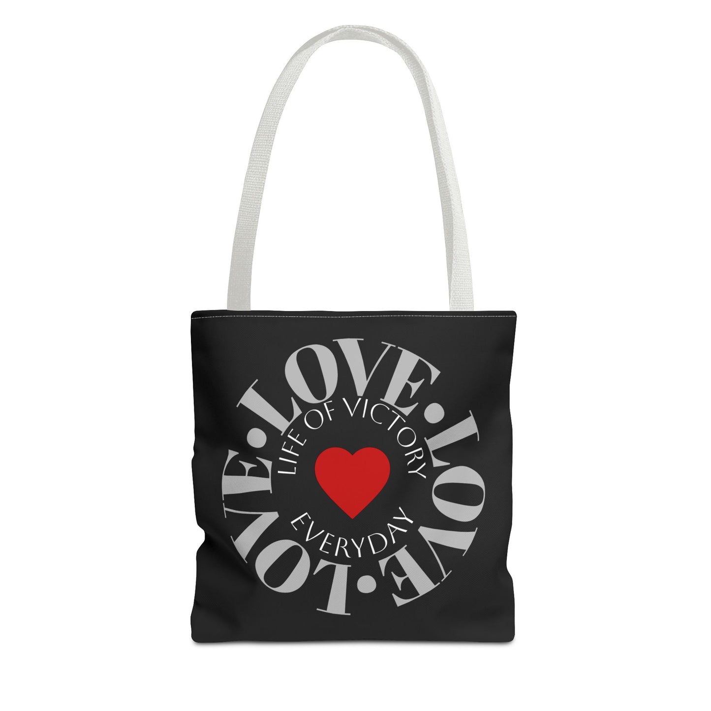 LOVE Brand Inspirational Tote Bag - Eco-Friendly Clubs/Church/School Tote