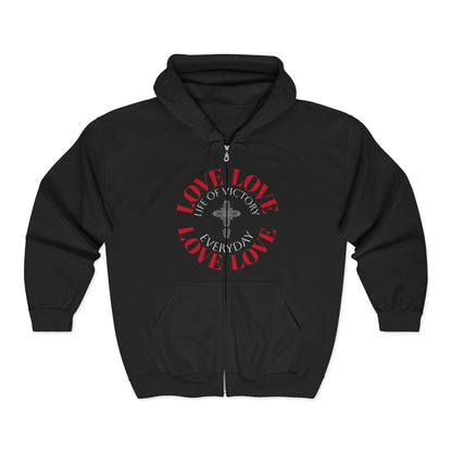 Copy of Unisex Heavy Blend™ Full Zip Hooded Inspirational Jacket