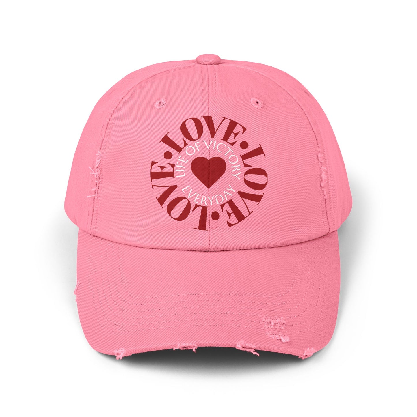 LOVE Brand Distressed Unisex Cap