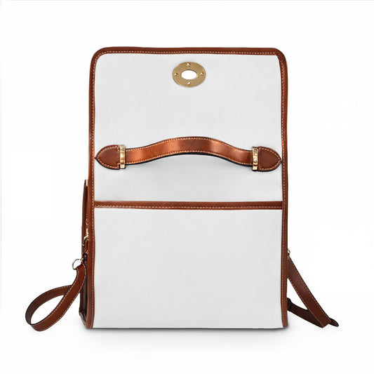 Canvas Bag — L.O.V.E. "Clothed in Love, Walking in Victory" Inspirational Waterproof Tote
