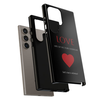 Inspirational LOVE Phone Tough Case