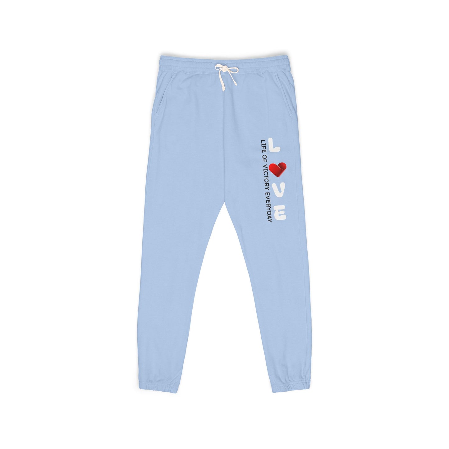Unisex Garment-Dyed Fleece Sweatpants