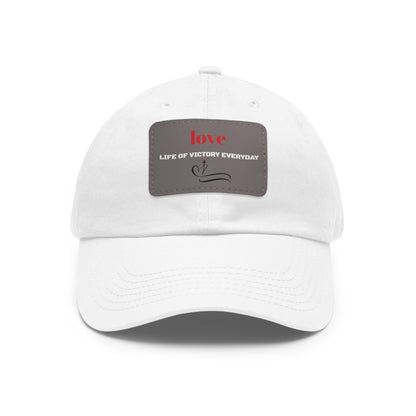 LOVE Brand Cap w/Leather Patch Cap