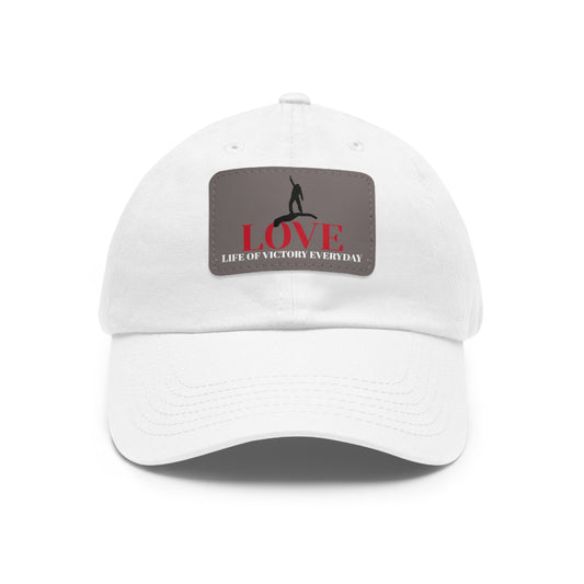 LOVE Brand Cap w/Leather Patch Cap