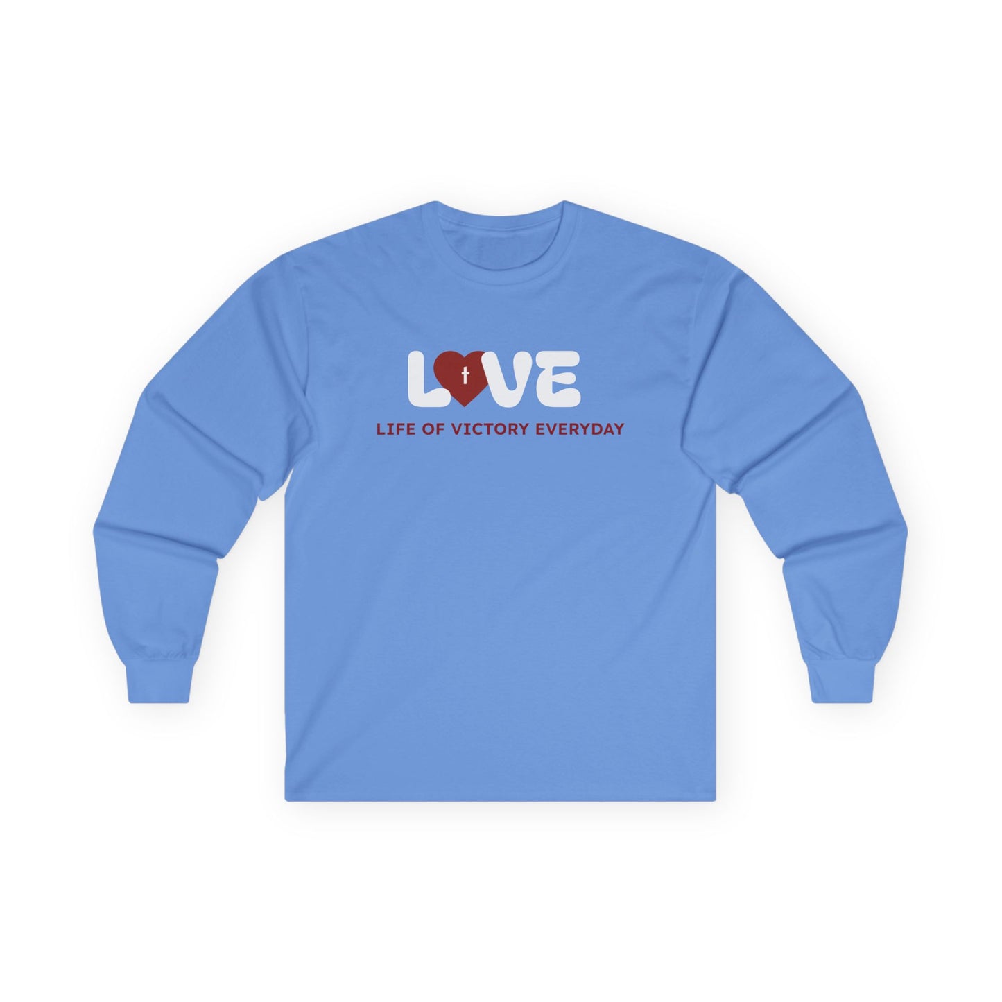 Inspirational Long Sleeve LOVE Tee