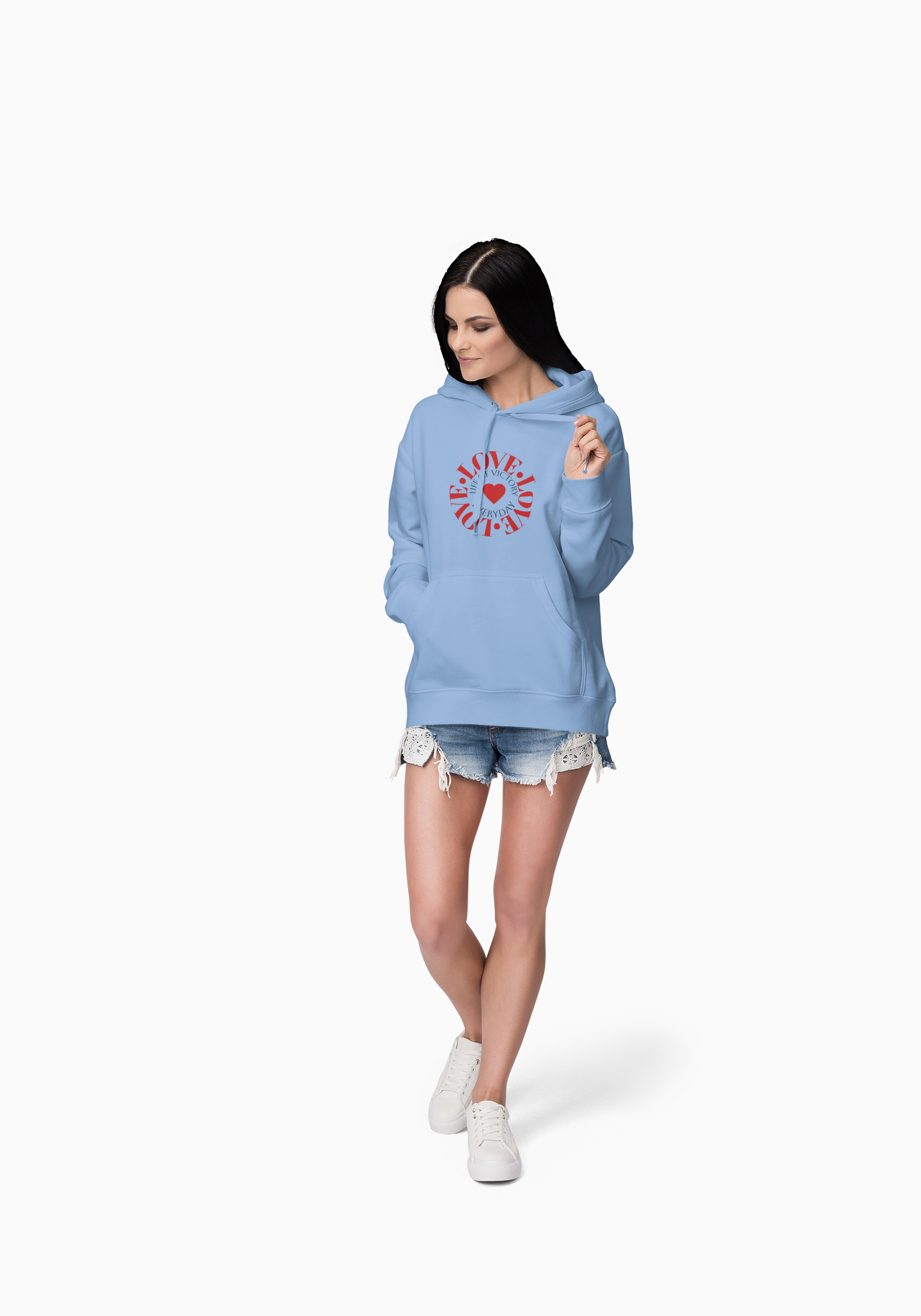 Inspirational LOVE Graphic Hoodie