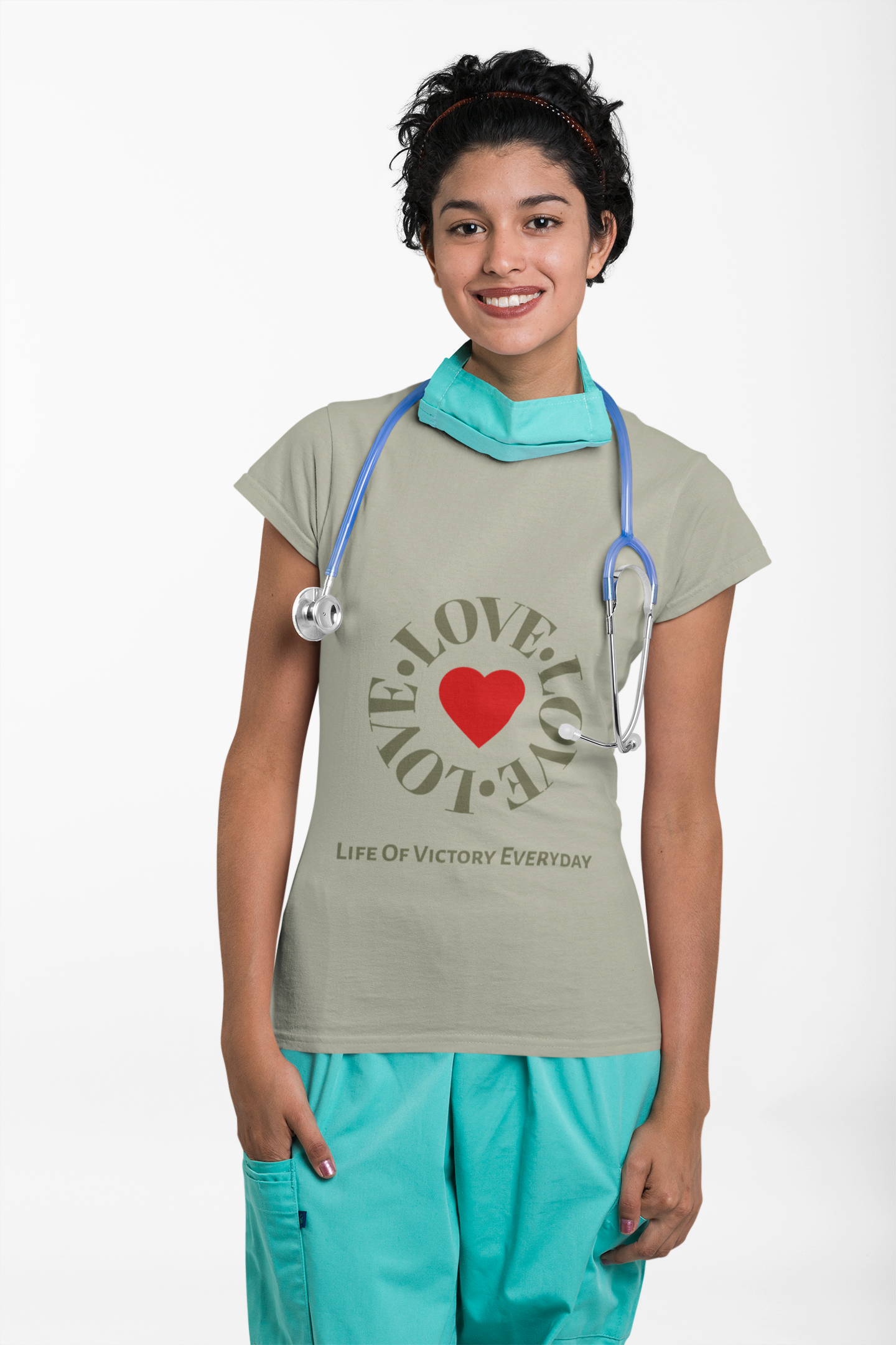 Faded Inspirational Tee