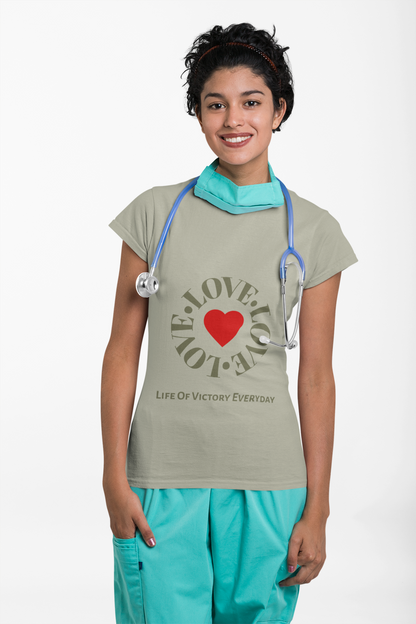 Faded Inspirational Tee