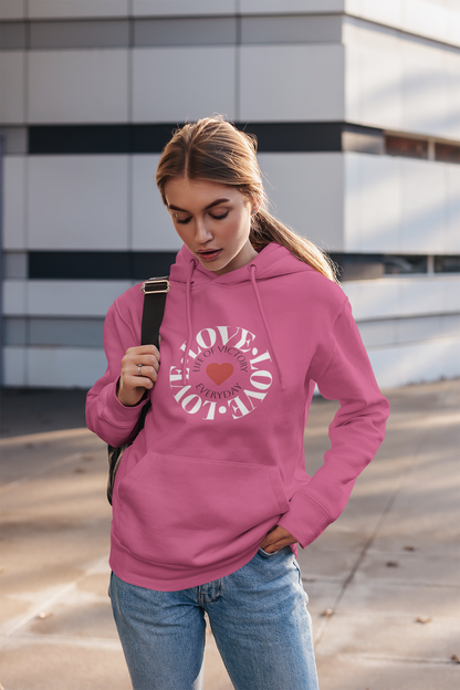 LOVE Brand Inspirational Hooded Sweatshirt - Unisex