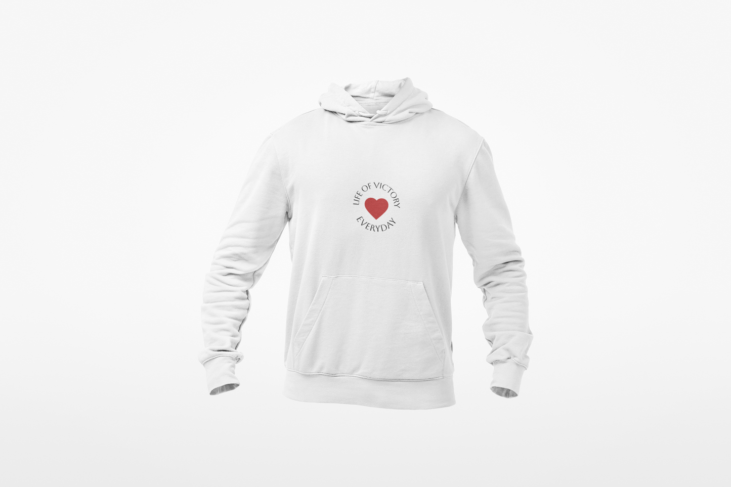 LOVE Brand Inspirational Hooded Sweatshirt - Unisex