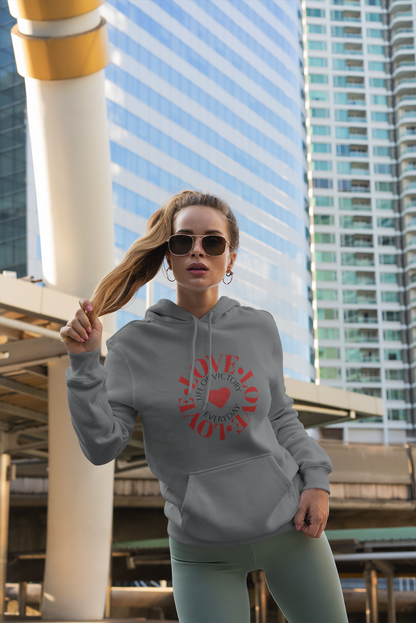 LOVE Brand Inspirational Hooded Sweatshirt - Unisex