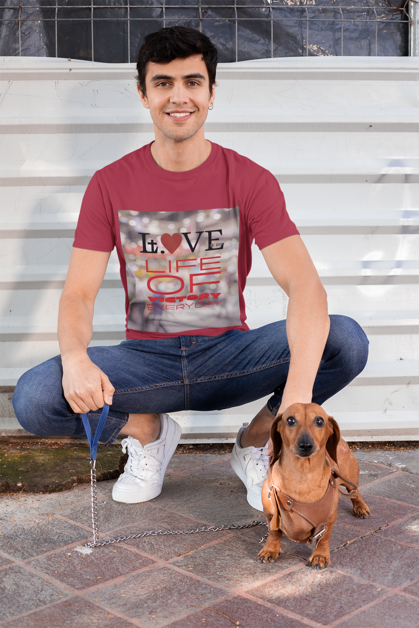 Vibrant Love Life Unisex T-Shirt, Cute Graphic Tee, Casual Wear, Gift for Friends, Everyday Fashion