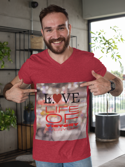 Vibrant Love Life Unisex T-Shirt, Cute Graphic Tee, Casual Wear, Gift for Friends, Everyday Fashion