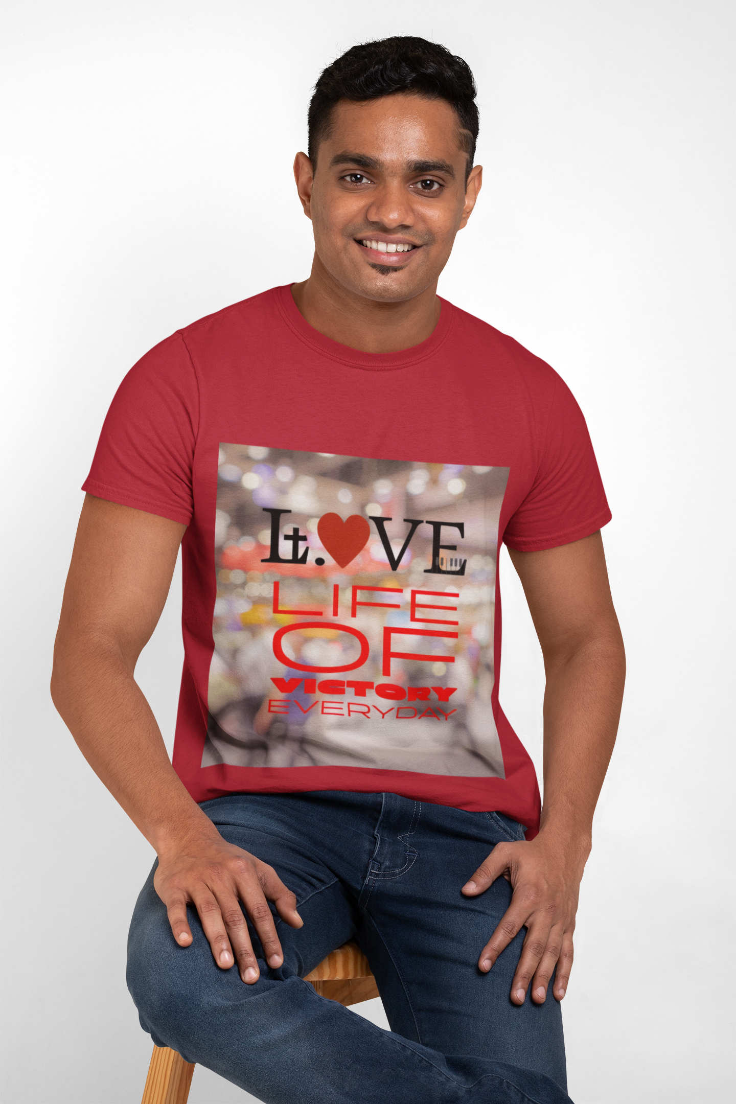 Vibrant Love Life Unisex T-Shirt, Cute Graphic Tee, Casual Wear, Gift for Friends, Everyday Fashion