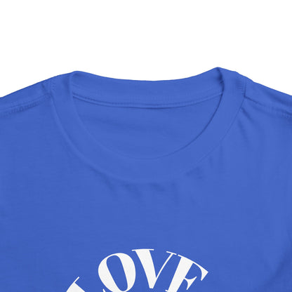 Toddler Love Victory Tee, Cute Kids Shirt, Inspirational Short Sleeve Tee, Faith-Based Toddler T-Shirt, Everyday Wear for Little Ones