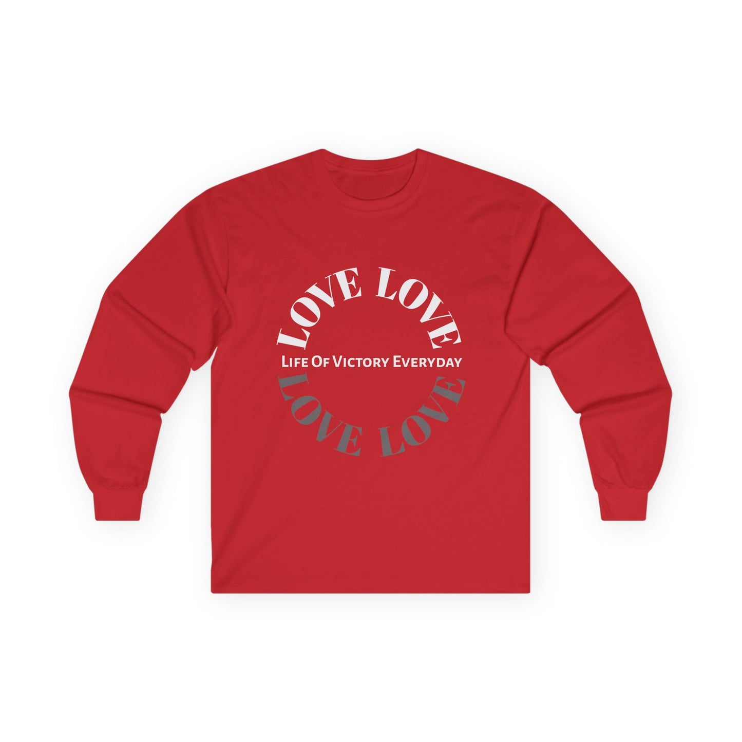 Inspirational Long Sleeve LOVE Tee