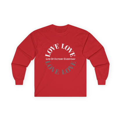 Inspirational Long Sleeve LOVE Tee