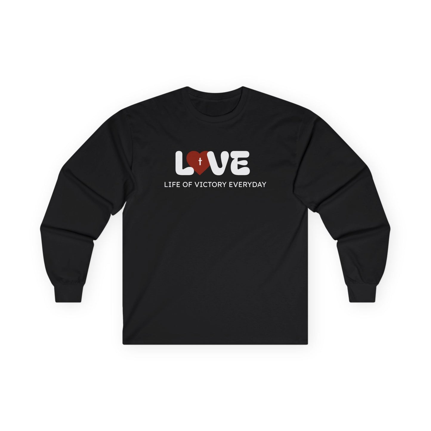 Inspirational Long Sleeve LOVE Tee