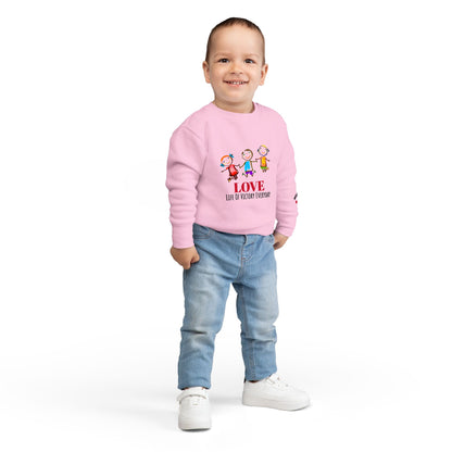 Toddler Sweatshirt | Cute Hand-Drawn Children Design
