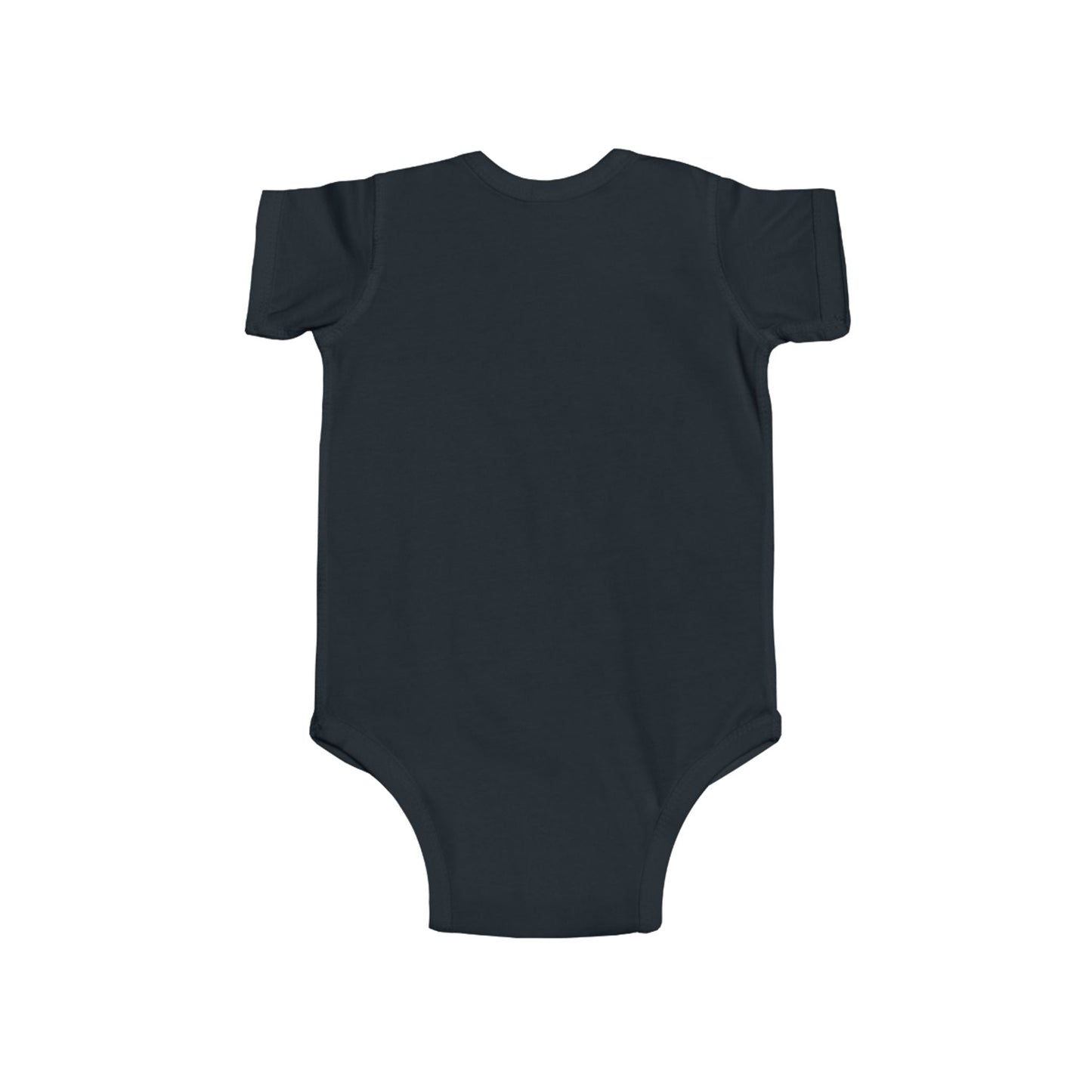 Infant Bodysuit - 'LOVE' Circular Logo Long Sleeve Baby Onesie