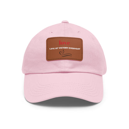 LOVE Brand Cap w/Leather Patch Cap