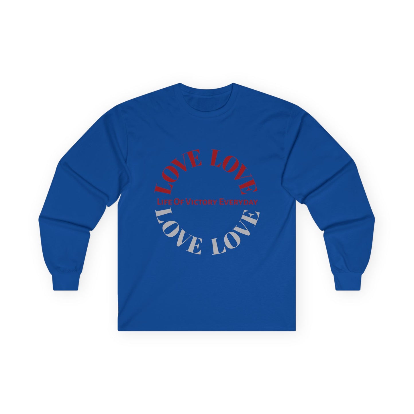 Inspirational Long Sleeve LOVE Tee