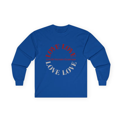 Inspirational Long Sleeve LOVE Tee