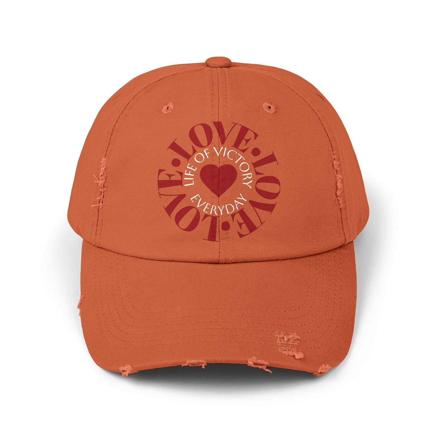 LOVE Brand Distressed Unisex Cap