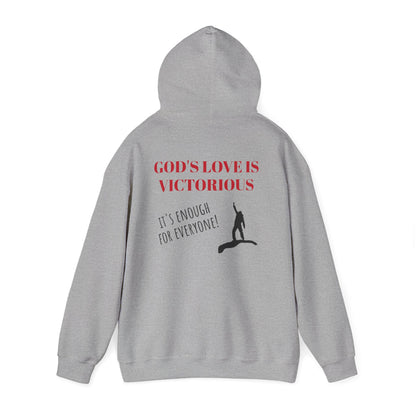 LOVE Unisex Heavy Blend™ Inspirational Hooded Sweatshirt