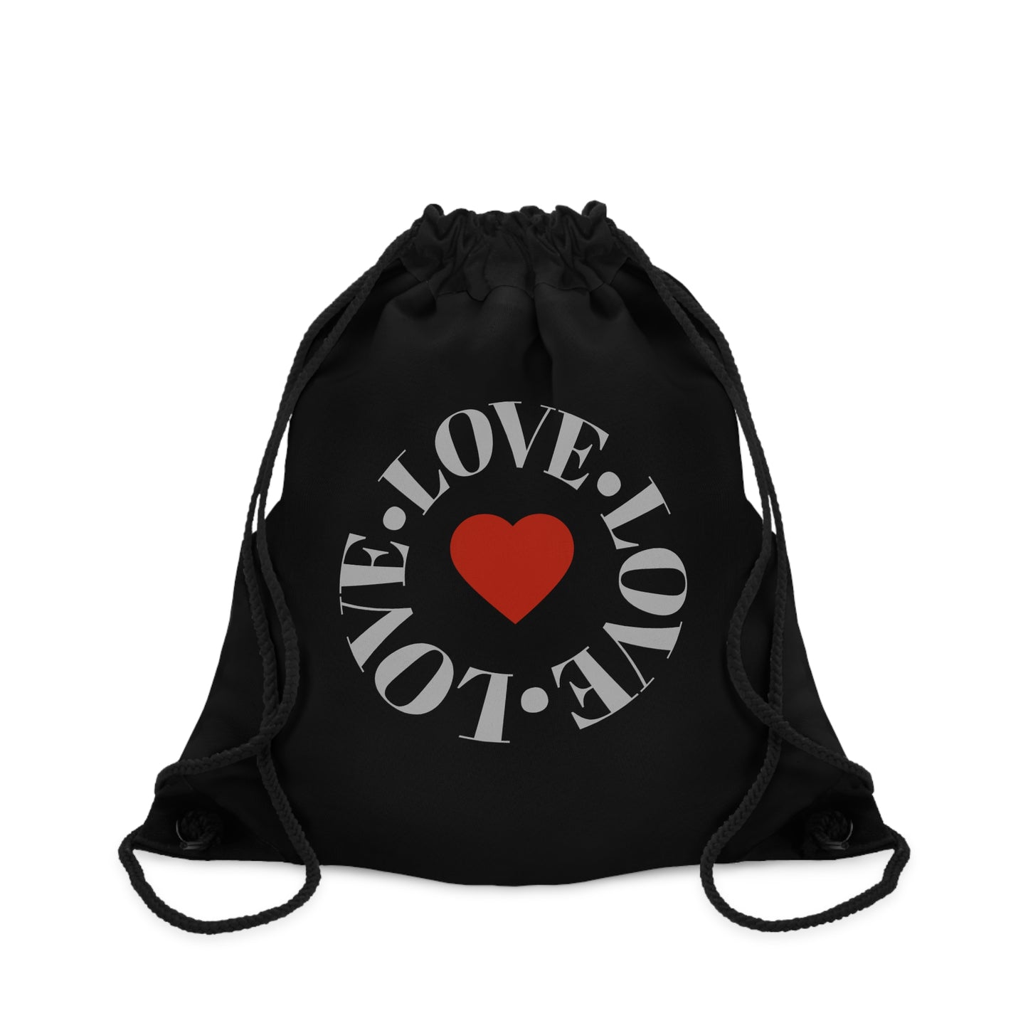 Stylish Drawstring Inspirational LOVE Bag for Everyday