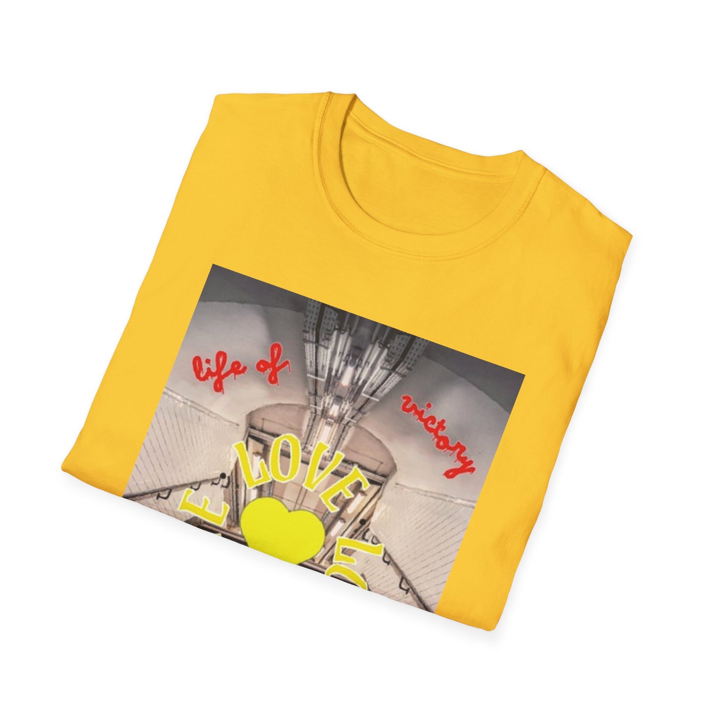 Vibrant Love Life Unisex T-Shirt, Cute Graphic Tee, Casual Wear, Gift for Friends, Everyday Fashion