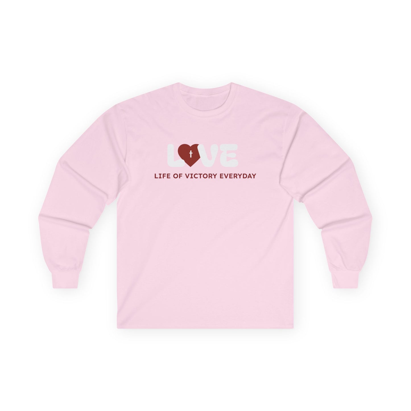 Inspirational Long Sleeve LOVE Tee
