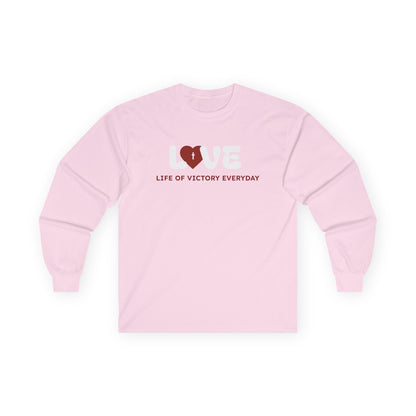 Inspirational Long Sleeve LOVE Tee