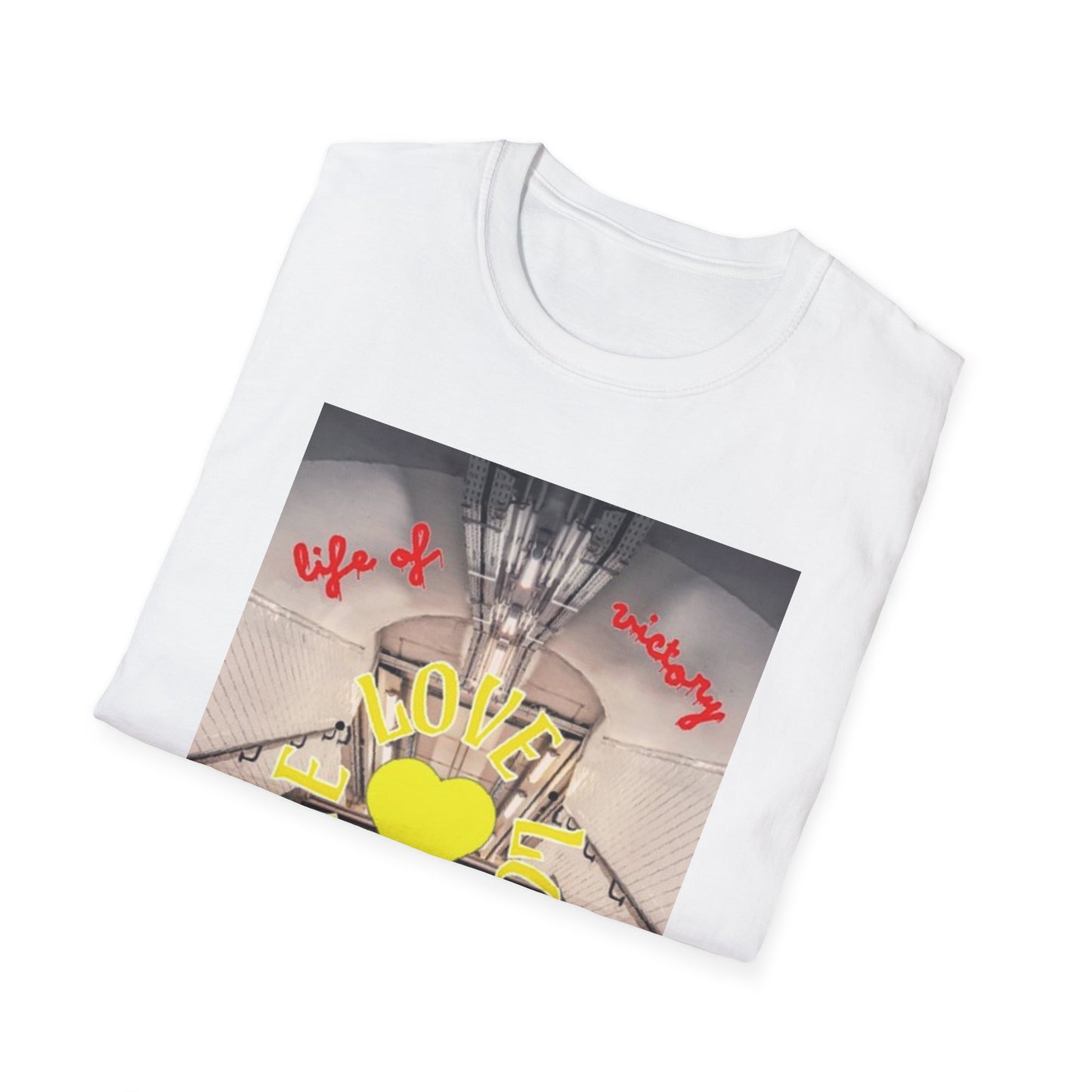 Vibrant Love Life Unisex T-Shirt, Cute Graphic Tee, Casual Wear, Gift for Friends, Everyday Fashion