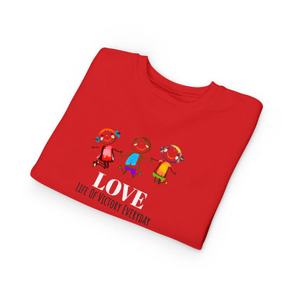Toddler Sweatshirt | Cute Hand-Drawn Children Design