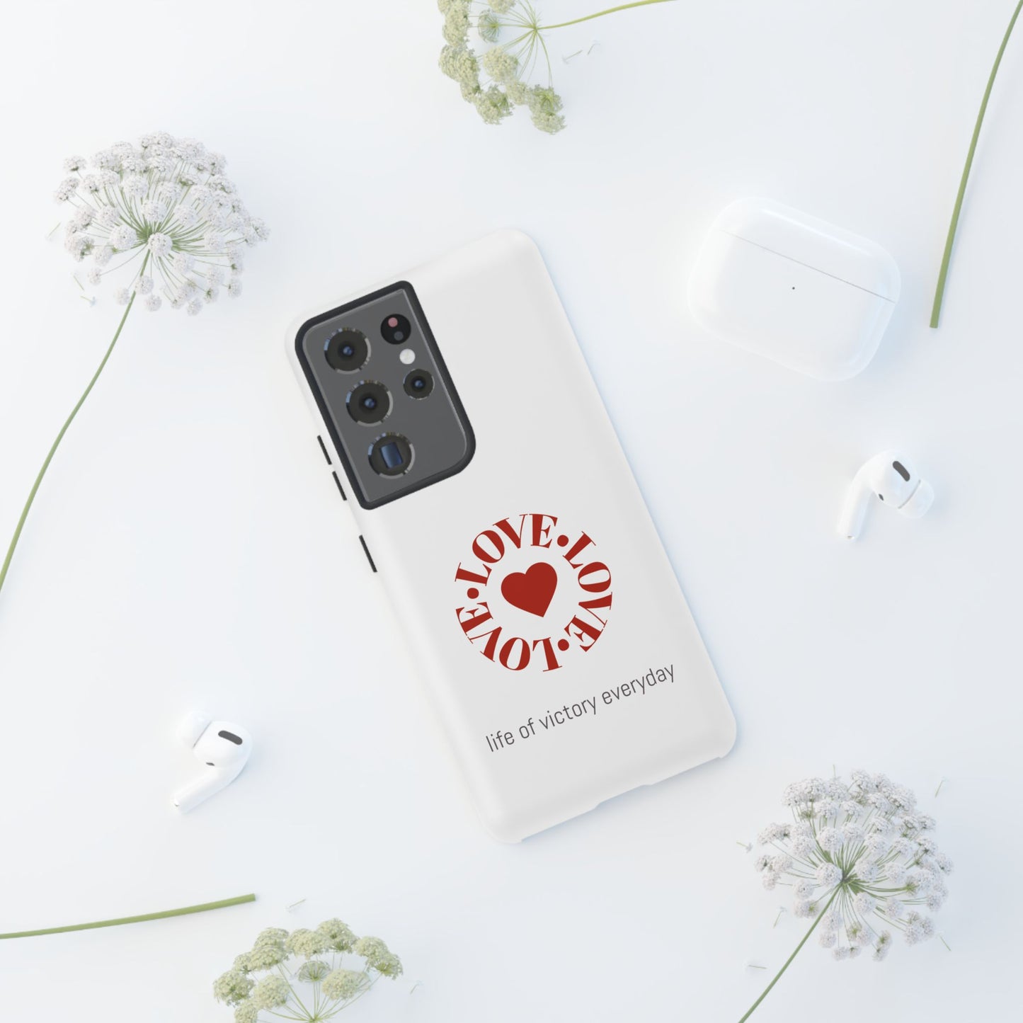 Inspirational LOVE Phone Tough Cases