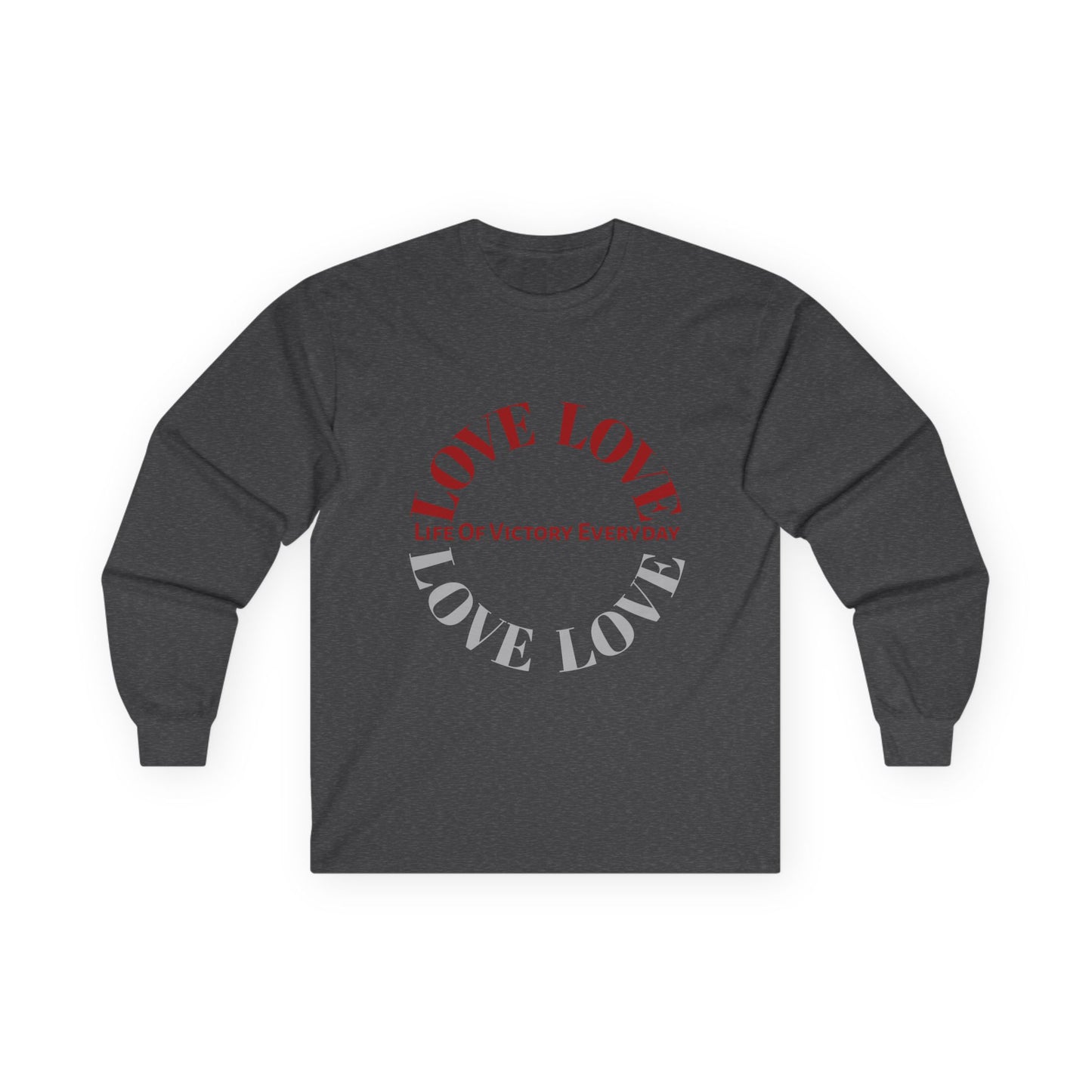 Inspirational Long Sleeve LOVE Tee