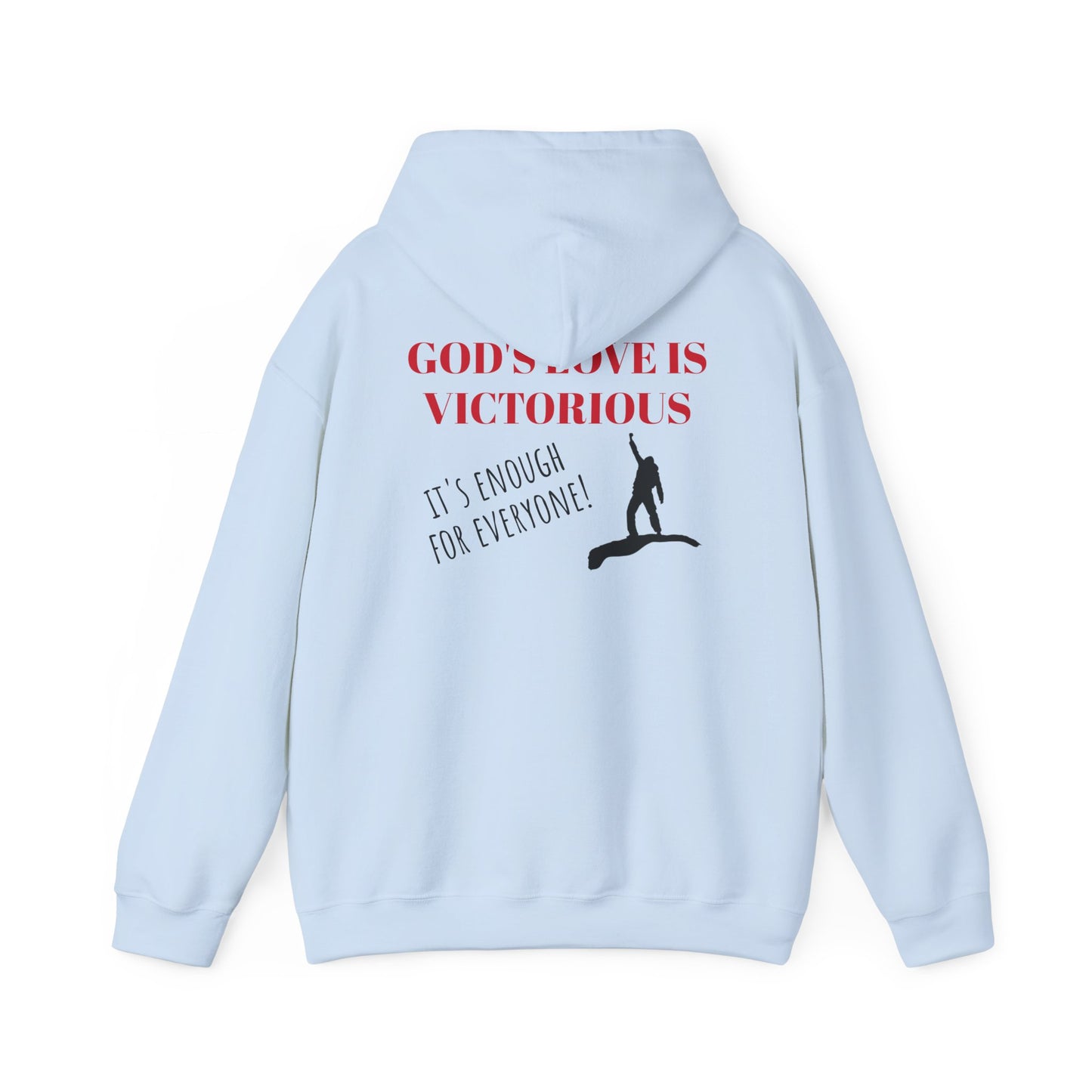 LOVE Unisex Heavy Blend™ Inspirational Hooded Sweatshirt